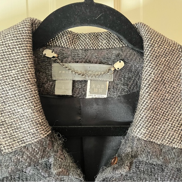 Proenza Schouler metallic gray cropped jacket - Picture 13 of 14